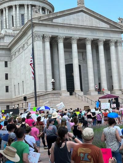 Amerikanere demonstrerer for retten til fri abort